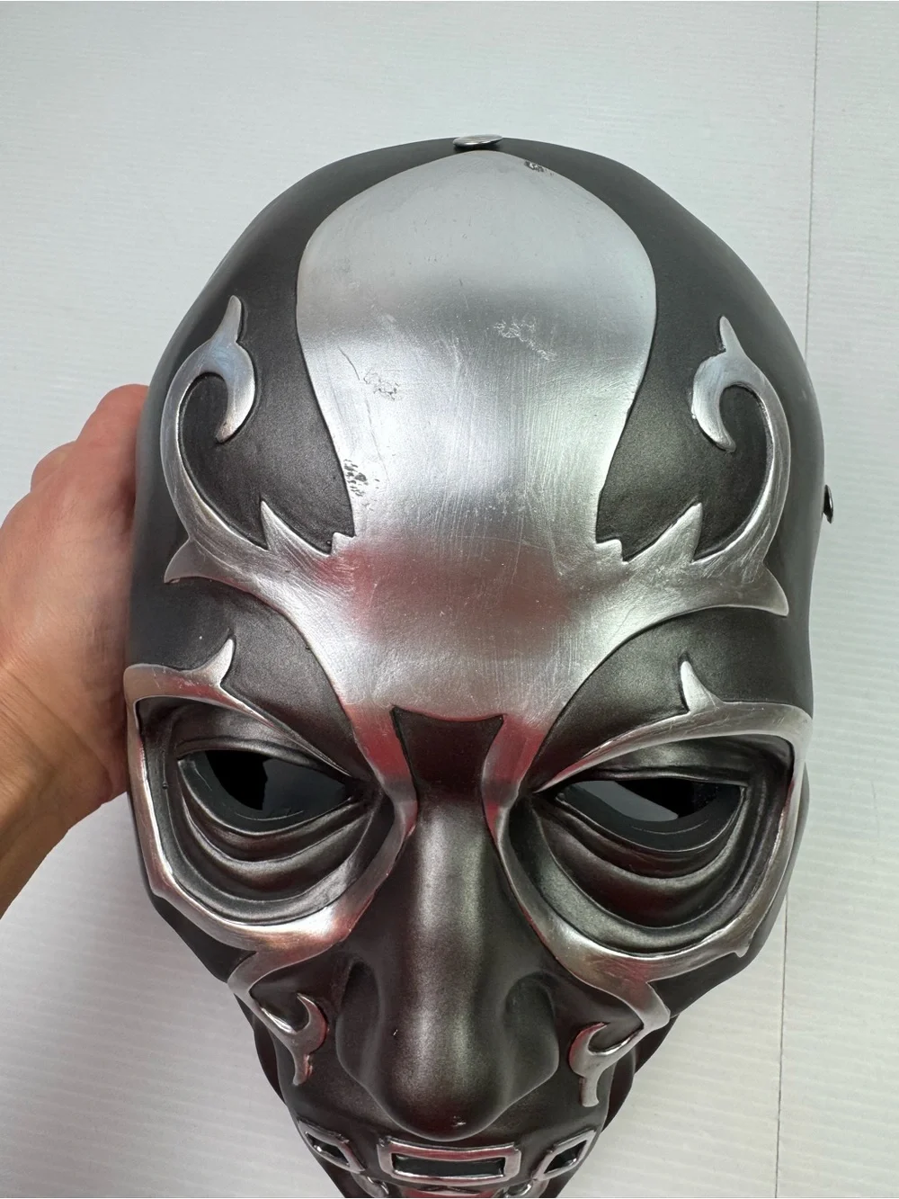 Harry Potter Death Eater Lucious Malfoy Mask Heavyweight Resin Cosplay Hall Hall
